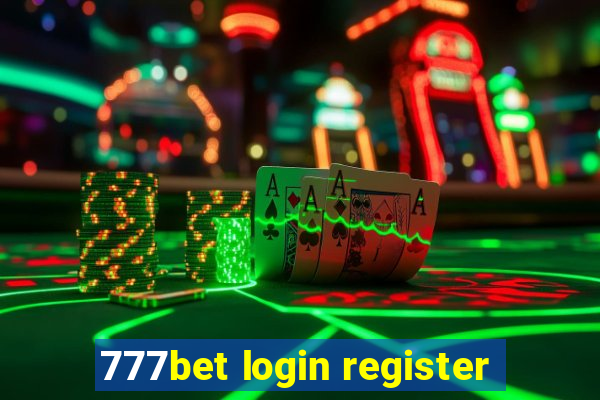 777bet login register